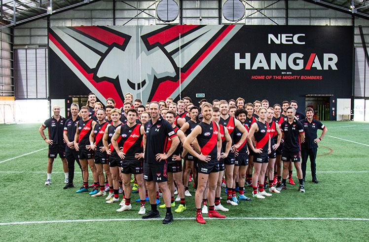 Fujitsu General extends partnership with Essendon Football Club